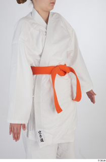 Selin dressed jiu-jitsu kimono orange belt sports upper body 0008.jpg